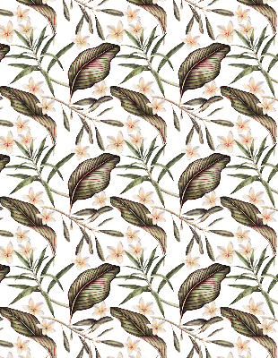 Store intérieur Fleurs avec tiges