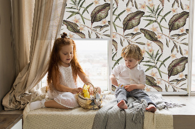 Store intérieur Fleurs avec tiges