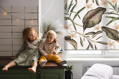 Store intérieur Fleurs avec tiges