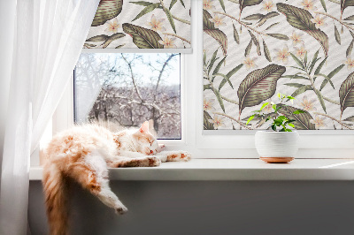 Store intérieur Fleurs avec tiges