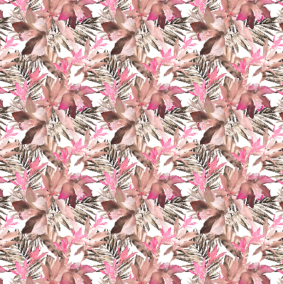 Store enrouleur Fleurs roses