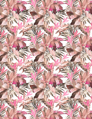 Store enrouleur Fleurs roses