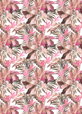 Store enrouleur Fleurs roses