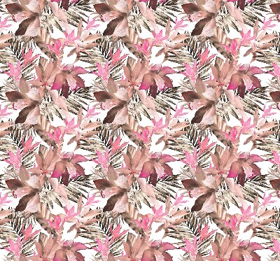 Store enrouleur Fleurs roses