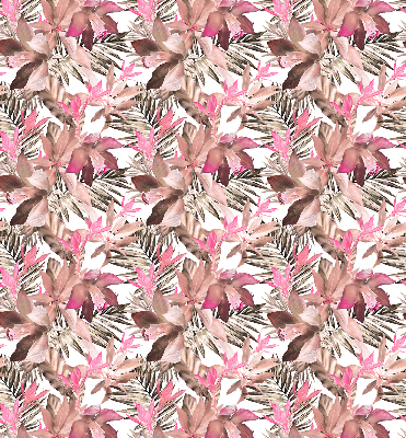 Store enrouleur Fleurs roses