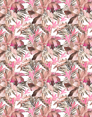 Store enrouleur Fleurs roses