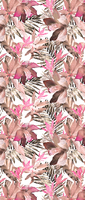 Store enrouleur Fleurs roses