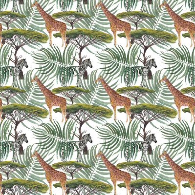 Store enrouleur Animaux et arbres