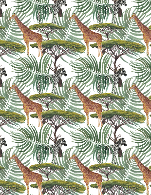 Store enrouleur Animaux et arbres