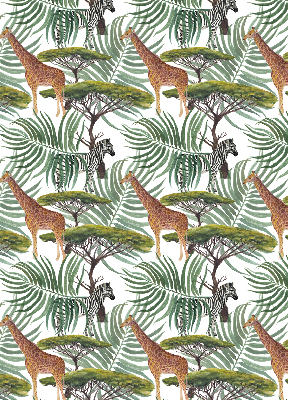 Store enrouleur Animaux et arbres