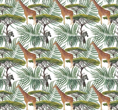 Store enrouleur Animaux et arbres