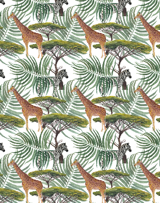 Store enrouleur Animaux et arbres