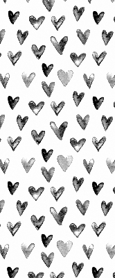 Store intérieur Coeurs noirs