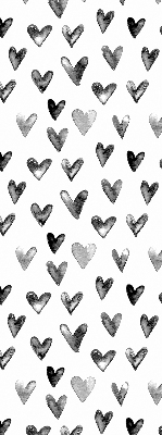 Store intérieur Coeurs noirs