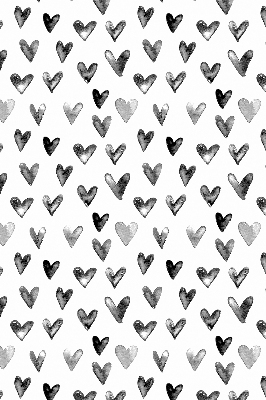 Store intérieur Coeurs noirs