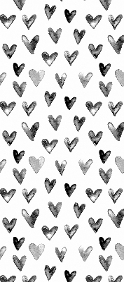 Store intérieur Coeurs noirs