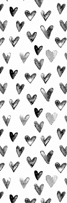 Store intérieur Coeurs noirs