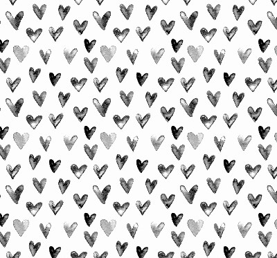 Store intérieur Coeurs noirs