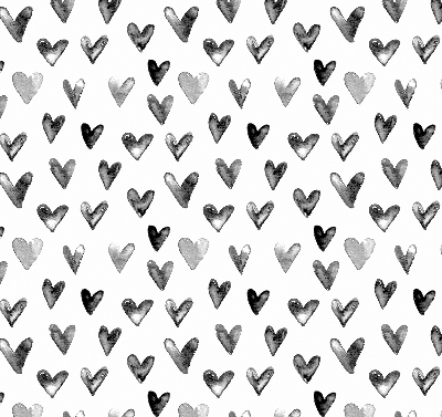 Store intérieur Coeurs noirs