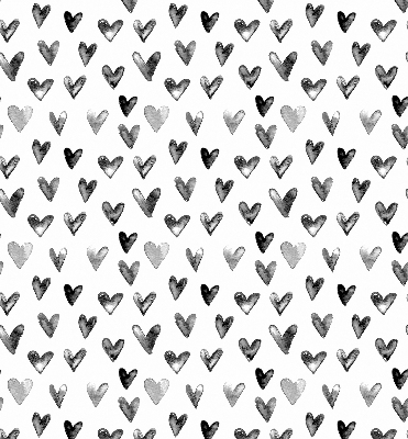 Store intérieur Coeurs noirs