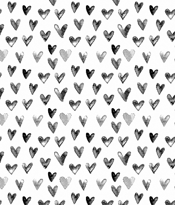 Store intérieur Coeurs noirs