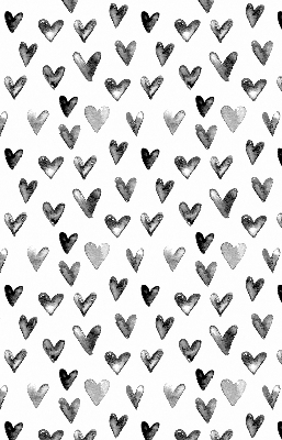 Store intérieur Coeurs noirs