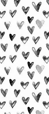 Store intérieur Coeurs noirs