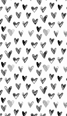 Store intérieur Coeurs noirs