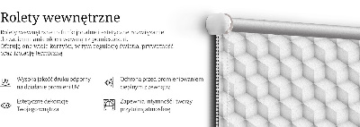 Store enrouleur Cubes 3d