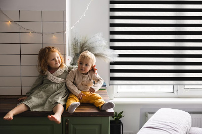 Store enrouleur Rayures noires