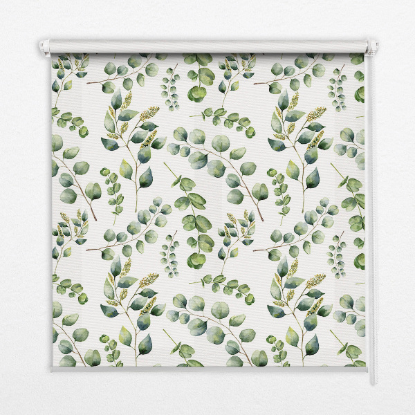 Store enrouleur Brindilles vertes