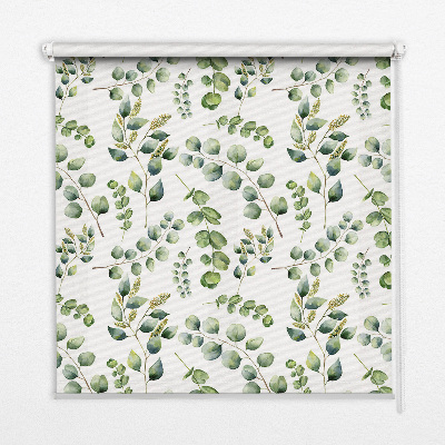 Store enrouleur Brindilles vertes