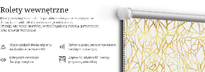 Store intérieur Motif jaune