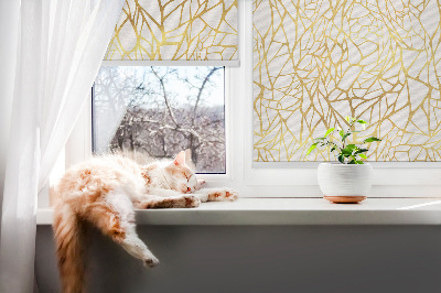 Store intérieur Motif jaune