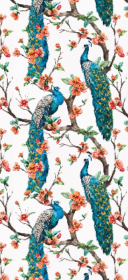 Store intérieur Paon sur une branche