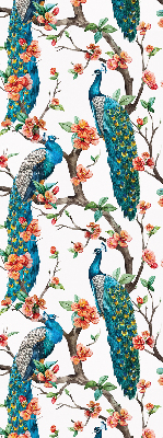 Store intérieur Paon sur une branche