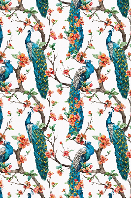 Store intérieur Paon sur une branche