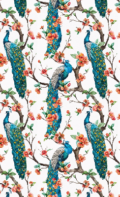 Store intérieur Paon sur une branche