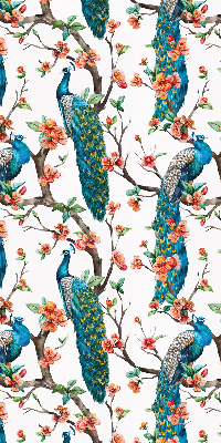 Store intérieur Paon sur une branche