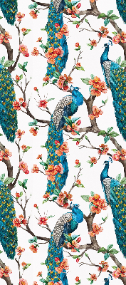 Store intérieur Paon sur une branche