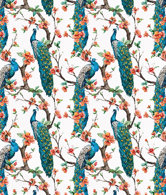 Store intérieur Paon sur une branche