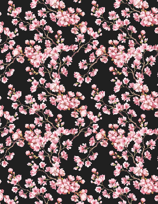 Store enrouleur Fleurs de l'arbre