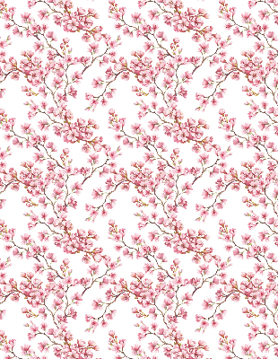 Store intérieur Lys rose