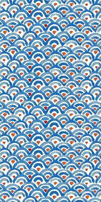 Store enrouleur Écailles colorées