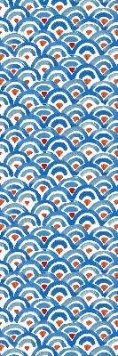 Store enrouleur Écailles colorées