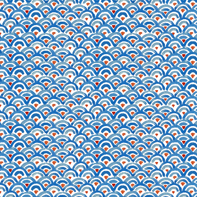 Store enrouleur Écailles colorées