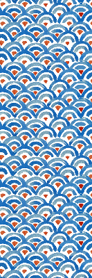 Store enrouleur Écailles colorées