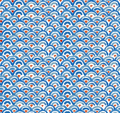 Store enrouleur Écailles colorées