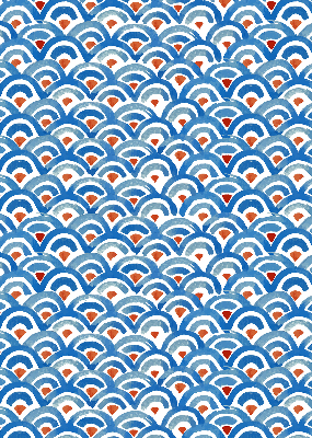 Store enrouleur Écailles colorées