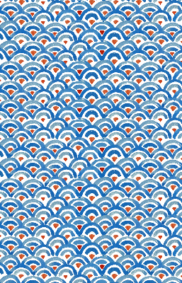 Store enrouleur Écailles colorées